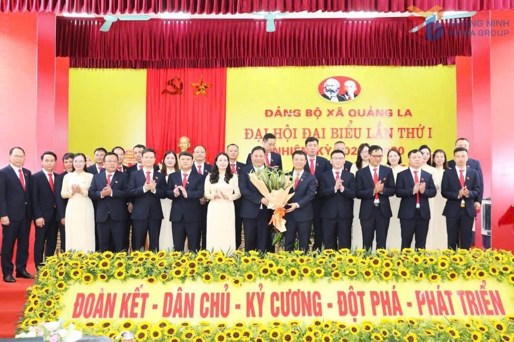 Chúc mừng Đại hội Đại biểu Đảng bộ xã Quảng La lần thứ I, nhiệm kỳ 2025-2030 thành công tốt đẹp!🎉🎉